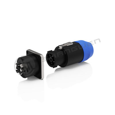 8-Pin Female Speaker Polyamide Shell Female Plug 8 Pin Loudspeakers Connector for 8-20mm Cable High Quality Audio Connectors