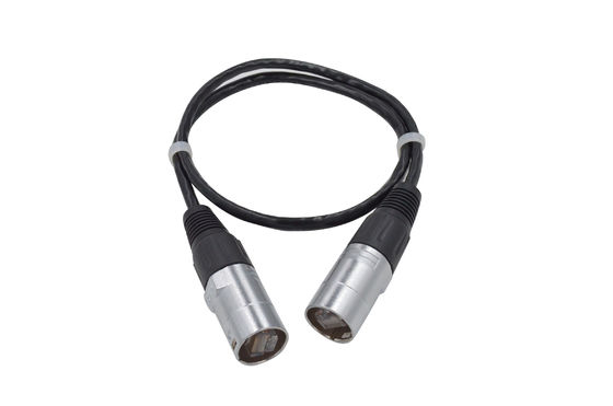 IP44 Indoor Rj45 Connectors 8-Pin Male Female Chassis Connectors Zinc Shell for Harsh Environments RJ45 Connectors