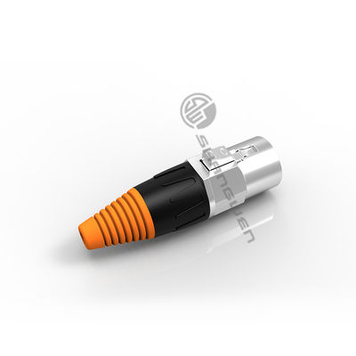 Rj45 Connection Safety Lock Waterproof Male Signal Connector for Network Equipment