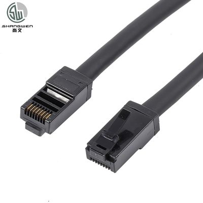 उच्च गति ईथरनेट पैच केबल Cat6 Cat6a 4जोड़े 24AWG Utp केबल