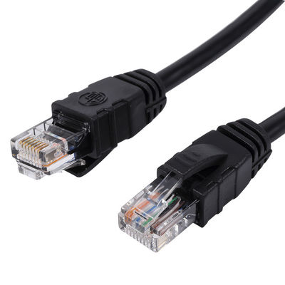 RoHS ईथरनेट पैच केबल 24AWG 26AWG 28AWG CAT5 Cat5e UTP ईथरनेट केबल 4 जोड़े