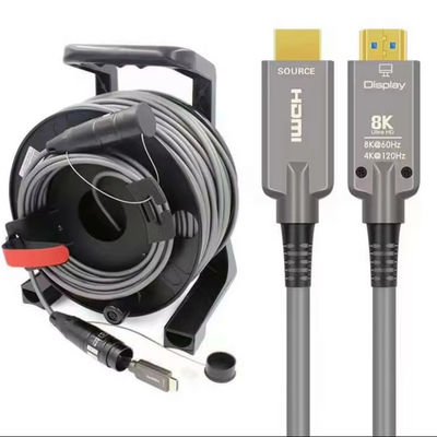 HDMI2.1 HD बख़्तरबंद ऑप्टिकल फाइबर केबल
