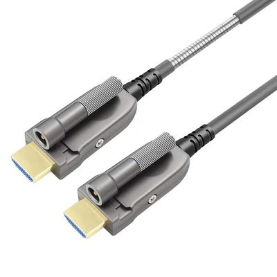 जर्मन सिलिकॉन लाइन चिप HDMI2.0 HD केबल 4K 60Hz बख्तरबंद ऑप्टिकल फाइबर लंबाई 1m/2m/3m/5m