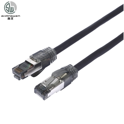 CE ROHS FTP UTP SFTP Cat8 Rj45 प्लग 1000ft पैच कॉर्ड ईथरनेट केबल नेटवर्क लैन केबल संचार केबल