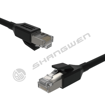 कैट 7 SFTP शील्ड 10Gbps 600MHz ईथरनेट RJ45 नेटवर्क 4pair CE UL मल्टीपल कॉपर 100% ऑक्सीजन मुक्त कॉपर RJ45 Cat7 केबल