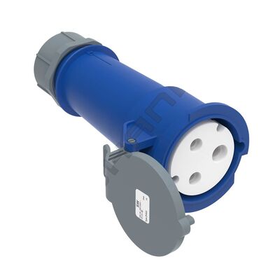 औद्योगिक 3 पिन कनेक्टर 32A 220V-250V 50/60Hz 3P 6h 2P+E IP44 CEE/IEC IP44 वाटरप्रूफ एविएशन फीमेल इंडस्ट्रियल कनेक्टर